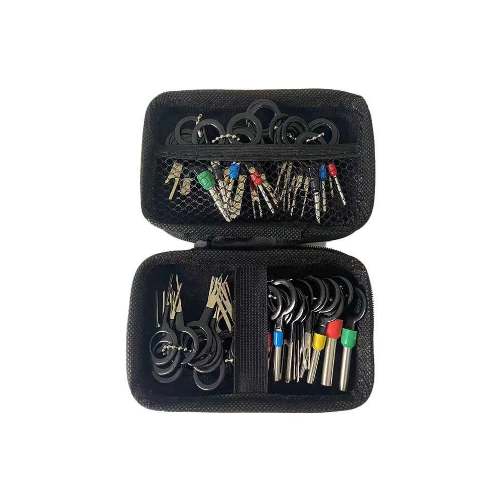 41/26pcs Car Terminal Removal Kit Box Wire Plug Connector Extractor Puller Release Pin Extractor Set Terminal Plug Repair Tools