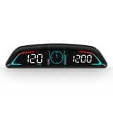 New Car HUD B3 OBD Head Up Display Multifunctional Display of Time Speed Driving Distance Driving Time Fuel Consumption Voltage