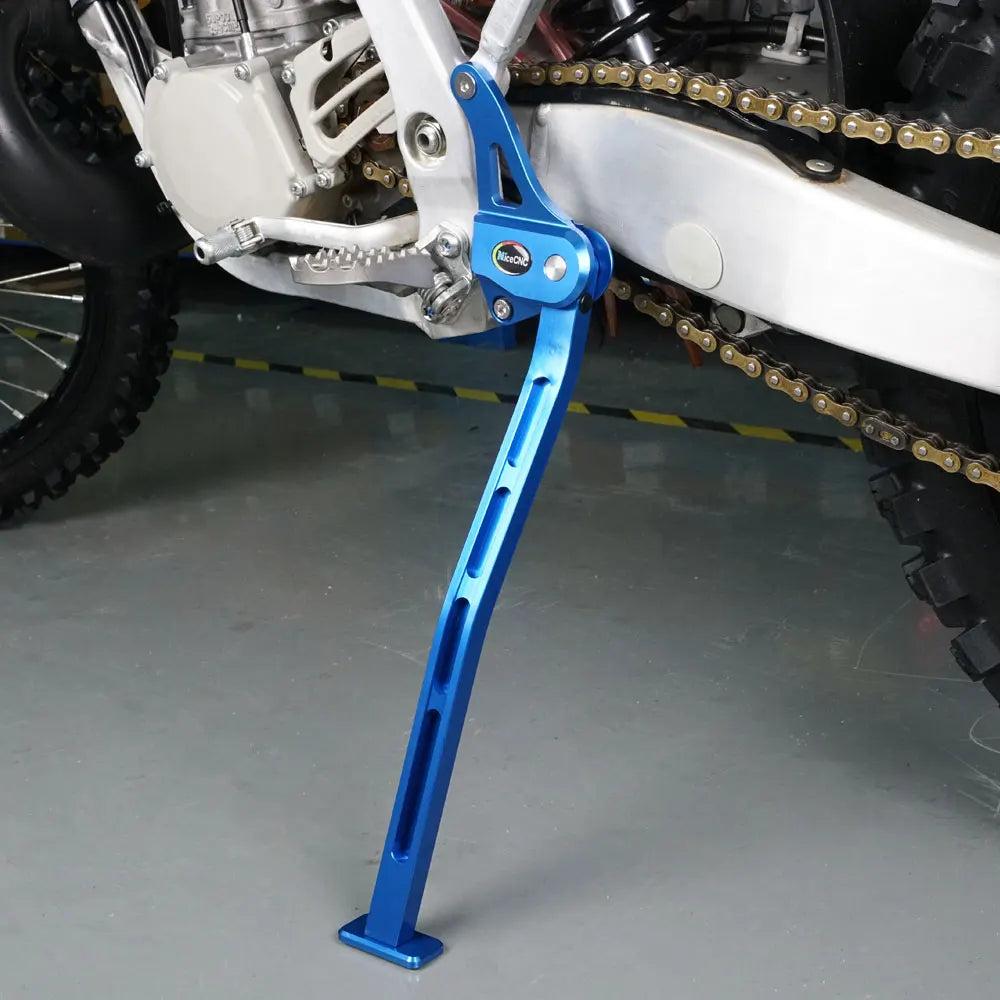 Motocross Side Stand Kickstand For Yamaha YZ250 2005-2024 2023 YZ125 2005-2022 2021 2020 2019 2018 Thickened 6061-T6 Aluminum