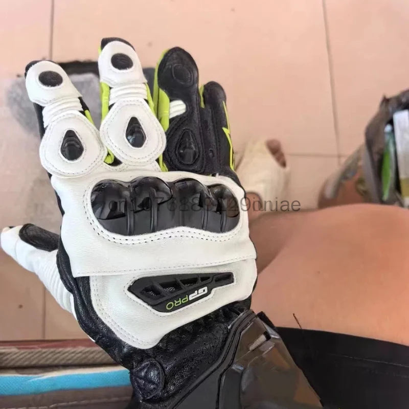 Motorcycle and Motorcycle Riding Gloves with Touch Screen Anti Fall Off-road Riding Full Finger Outdoor Sports Gloves