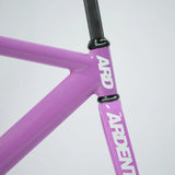 Ardently Arena Pista Frameset 700C Aluminum Fixed Gear Frame Carbon Fork Track Fixie Bike 53/55/58CM Single Speed Bicycle Parts