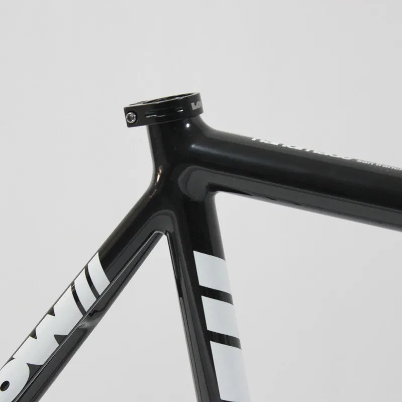 Fixed Gear Bike Frame, Aluminum Fixie Frameset, Carbon Fork, Single Speed Track, High Quality Bicycle Parts, 700C, 53cm, 55cm