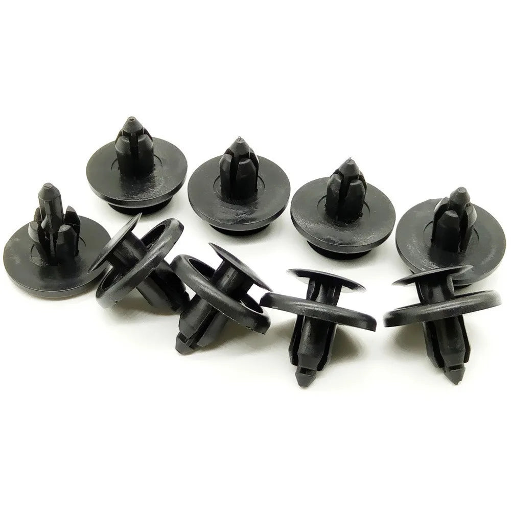 50Pcs for Toyota Camry 7mm Plastic Auto Rivets Bumper Fasteners Fixing Clips Door Veneer Cover Catches