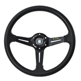 Nardi 14 Inch ND PU Auto Racing Steering Wheels Universal Deep Corn Drifting Sport Steering Wheel with ND Logo