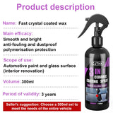 3 In 1 Car Ceramic Nano Coating Liquid Coating Nano Crystal Hydrophobic Layer Polishing Paint Agent Car Polish Nanos Coatings