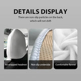 For Tesla Model 3 /Y High Quality Flannel Upholstered Seat Cover Snug Warm Cushion Car Modified Interior Decorate Accessories