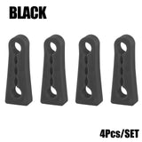 Shock Absorber Rubber For Mitsubishi Pajero Lancer Outlander ASX Montero Shogun Sport L200 Car Door Lock Striker Buffer Damping