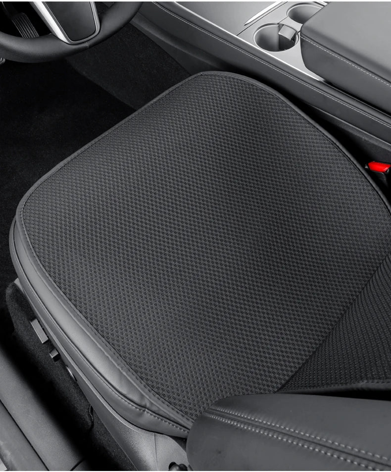 car seat cover cushion For Tesla Model 3/Model Y 2019-2023 2024 Ice Silk Seat Cover breathable seat car Interior accessories