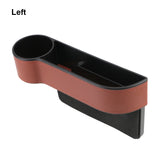 Car Organizer Auto Crevice Pocket USB Chargers Phone Bottle Cups Holder Seat Gap Slit Leather Storage Box Car Accessories