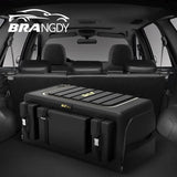 Car Trunk Storage Organizer With Lid Universal Car Trunk Organizer 70L Storage Box Oxford Cloth Folding Organizador