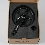 Ardently Hollowtech Crankset, Fixie Crank, Single Speed Fixed Gear Bike, Track Bicycle Chainwheel, 48T, 165mm, 144BCD Bike Parts