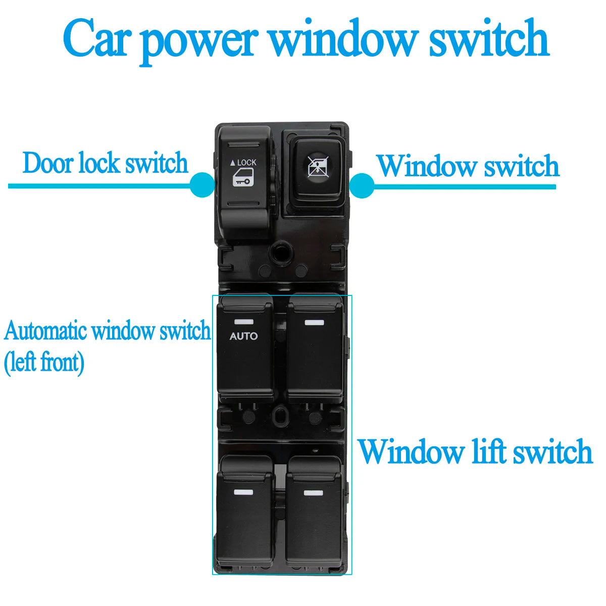 Master Power Window Switch Control Driver Side For Kia 2010 2011 2012 2013 2014 Sorento Car Accessories 93570-2P100VA