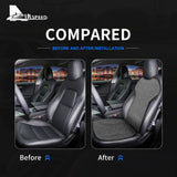 Ice Silk Linen Car Seat Cushion For Tesla Model 3 2017-2023 Car Front Rear Back Seat Covers Breathable Sweatproof Four Seasons