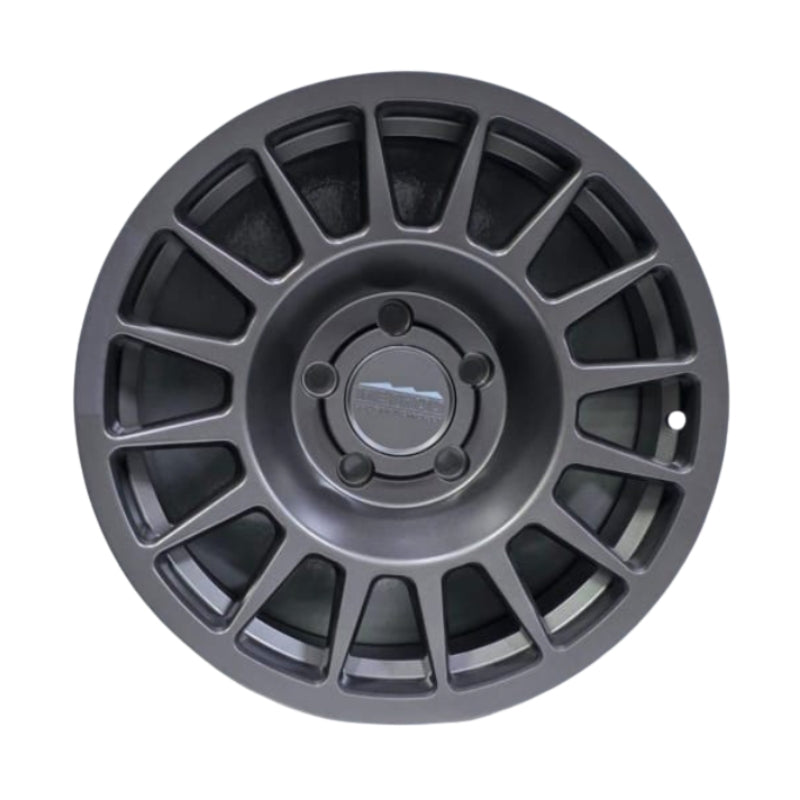 17 Inch x 8 5x127 2378 Matt Gray Alloy Wheel with ET12 Offset and 71.5 CB (Set of 4)